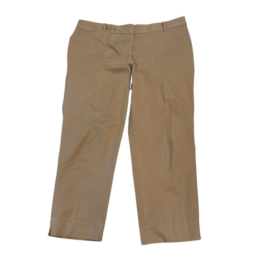 Talbots Women's Tan Cropped Pants